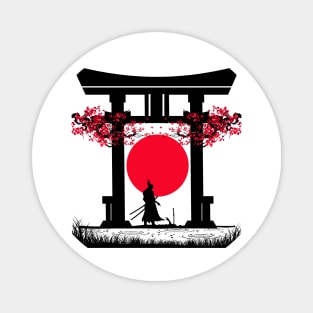 Samurai Torii Gate | Japanese Vibes Magnet